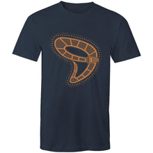 Load image into Gallery viewer, Gunyjilbay Death Adder Snake DMD - Mens T-Shirt - DMD Worldwide