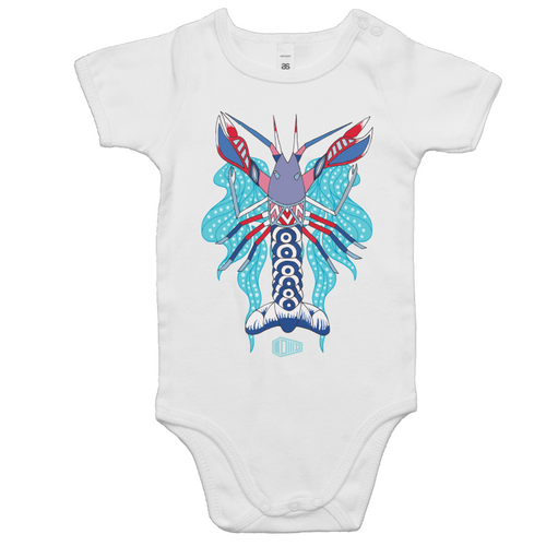 Crayfish Redclaw - Baby Onesie Romper - DMD Worldwide