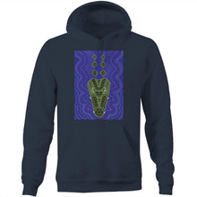 Load image into Gallery viewer, Crocodile Ganyarra Daygubarra - Pocket Hoodie Sweatshirt