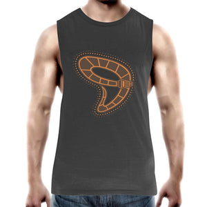 Gunyjilbay Death Adder Snake DMD - Mens Tank Top Tee - DMD Worldwide