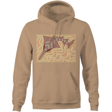 Load image into Gallery viewer, Sawfish Authentic Aboriginal Art - Pocket Hoodie Sweatshirt
