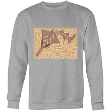 Load image into Gallery viewer, Sawfish Authentic Aboriginal Art - Crew Sweatshirt
