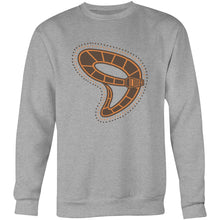 Load image into Gallery viewer, Gunyjilbay Death Adder Snake DMD - Crew Sweatshirt - DMD Worldwide