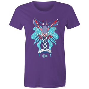 Redclaw Crayfish - Womens T-shirt - DMD Worldwide