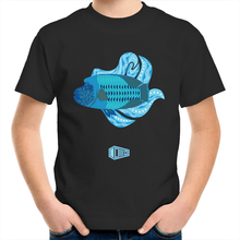 Load image into Gallery viewer, Blue Wrasse Plume Kids Youth Crew T-Shirt - DMD Worldwide