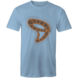 Gunyjilbay Death Adder Snake DMD - Mens T-Shirt - DMD Worldwide