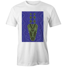 Load image into Gallery viewer, Crocodile Ganyarra Daygubarra - Unisex Fairtrade Organic Crew Tee