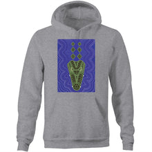 Load image into Gallery viewer, Crocodile Ganyarra Daygubarra - Pocket Hoodie Sweatshirt