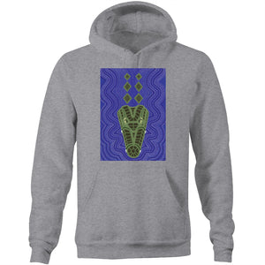 Crocodile Ganyarra Daygubarra - Pocket Hoodie Sweatshirt