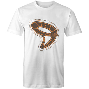 Gunyjilbay Death Adder Snake DMD - Mens T-Shirt - DMD Worldwide