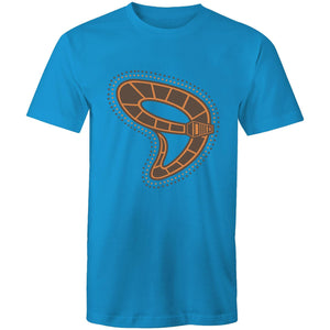 Gunyjilbay Death Adder Snake DMD - Mens T-Shirt - DMD Worldwide