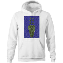 Load image into Gallery viewer, Crocodile Ganyarra Daygubarra - Pocket Hoodie Sweatshirt