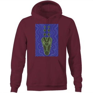 Crocodile Ganyarra Daygubarra - Pocket Hoodie Sweatshirt