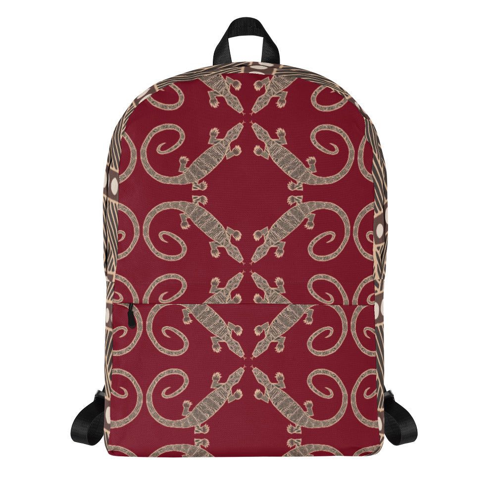 Gugar Goanna Aboriginal Artist Design Backpack