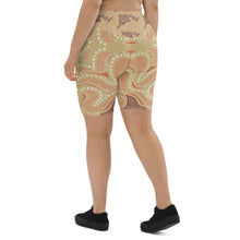 Load image into Gallery viewer, Sawfish Authentic Aboriginal Artist design - Biker Shorts