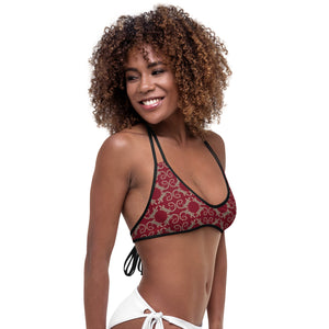 Gugar Goanna Aboriginal Artist Design Bikini Top