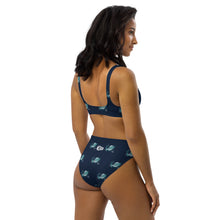 Load image into Gallery viewer, Dugong Julmburran Authentic Aboriginal Artist Design Recycled high-waisted bikini