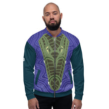 Load image into Gallery viewer, Crocodile Ganyarra Daygubarra - Unisex Bomber Jacket