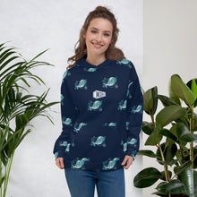 Load image into Gallery viewer, Dugong Julmburran Authentic Aboriginal Artist Design Unisex Hoodie