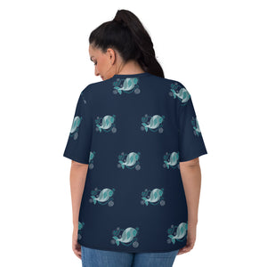 Dugong Julmburran Authentic Aboriginal Artist Design Women's T-shirt