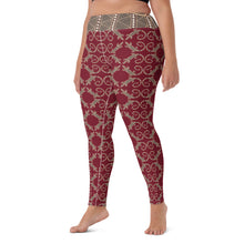 Load image into Gallery viewer, Gugar Goanna Aboriginal Artist Design Yoga Leggings