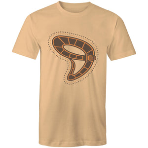 Gunyjilbay Death Adder Snake DMD - Mens T-Shirt - DMD Worldwide