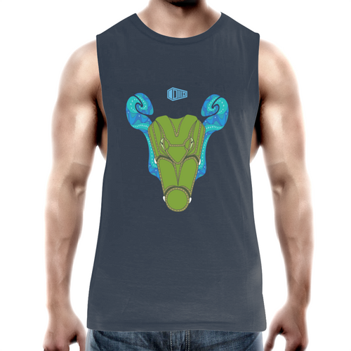 Ganyarra Crocodile Mens Tank Top Tee - DMD Worldwide