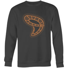 Load image into Gallery viewer, Gunyjilbay Death Adder Snake DMD - Crew Sweatshirt - DMD Worldwide