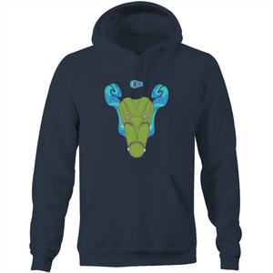 Ganyarra Crocodile Pocket Hoodie Sweatshirt - DMD Worldwide