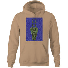 Load image into Gallery viewer, Crocodile Ganyarra Daygubarra - Pocket Hoodie Sweatshirt