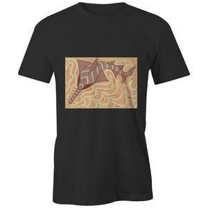 Sawfish Authentic Aboriginal Art - Unisex Fairtrade Organic Crew Tee