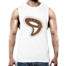 Load image into Gallery viewer, Gunyjilbay Death Adder Snake DMD - Mens Tank Top Tee - DMD Worldwide