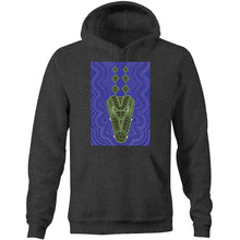 Load image into Gallery viewer, Crocodile Ganyarra Daygubarra - Pocket Hoodie Sweatshirt