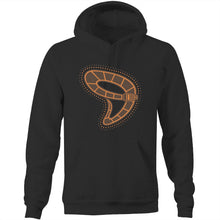 Load image into Gallery viewer, Gunyjilbay Death Adder Snake DMD - Pocket Hoodie Sweatshirt - DMD Worldwide