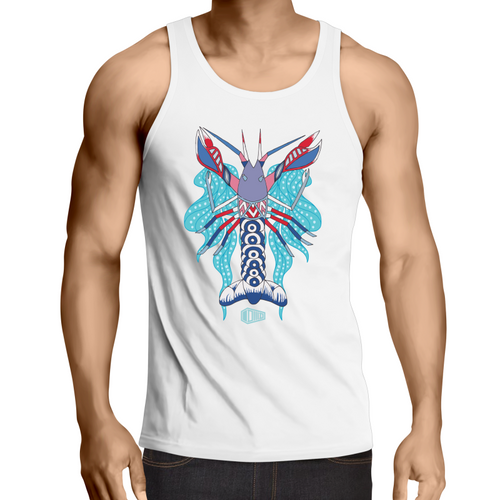 Redclaw Crayfish - Mens Singlet Top - DMD Worldwide