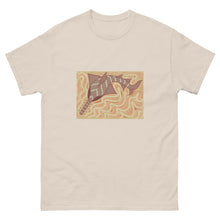 Load image into Gallery viewer, Sawfish Authentic Aboriginal Art - Men&#39;s heavyweight tee