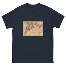 Load image into Gallery viewer, Sawfish Authentic Aboriginal Art - Men&#39;s heavyweight tee