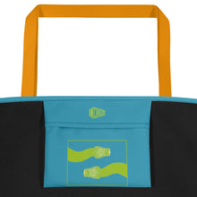 Load image into Gallery viewer, Snake Green Tree Python Beach Bag - DMD Worldwide