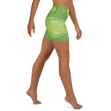 Load image into Gallery viewer, Snake Green Tree Python Yoga Shorts - DMD Worldwide