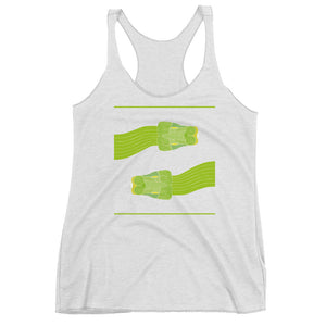 Snake Green Tree Python Women's Racerback Tank - DMD Worldwide