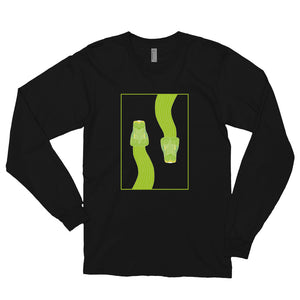 Snake Green Tree Python Long sleeve t-shirt (unisex) - DMD Worldwide