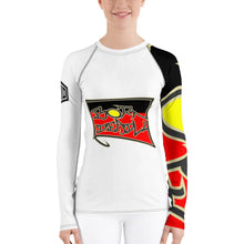 Load image into Gallery viewer, Born Deadly Women&#39;s Rash Guard - DMD Worldwide