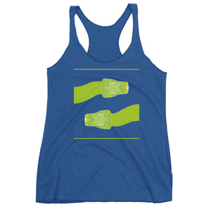 Snake Green Tree Python Women's Racerback Tank - DMD Worldwide