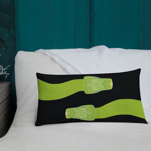 Snake Green Tree Python Premium Pillow - DMD Worldwide