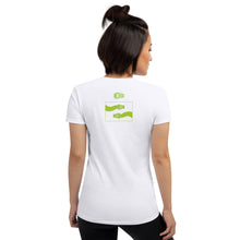 Load image into Gallery viewer, Snake Green Tree Python Women&#39;s short sleeve t-shirt - DMD Worldwide