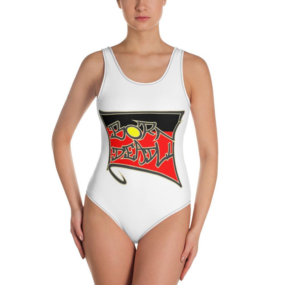 Born Deadly One-Piece Swimsuit - DMD Worldwide