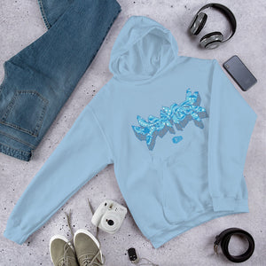 DMD Piece Blue Unisex Hoodie - DMD Worldwide