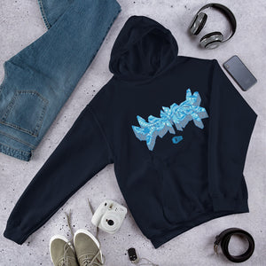 DMD Piece Blue Unisex Hoodie - DMD Worldwide