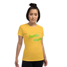 Load image into Gallery viewer, Snake Green Tree Python Women&#39;s short sleeve t-shirt - DMD Worldwide