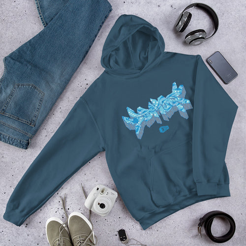 DMD Piece Blue Unisex Hoodie - DMD Worldwide